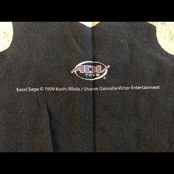 🔥ULTRA RARE🔥Vintage 1999 - Excel Saga - Anime T-Shirt - Size Large - Picture 4 of 7